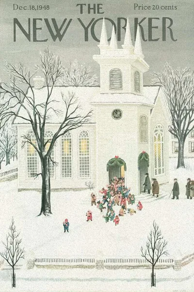 Постер с обложкой The New Yorker 18.12.1948