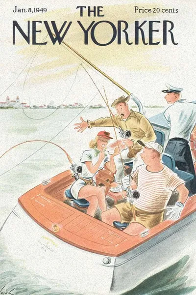 Постер с обложкой The New Yorker 08.01.1949