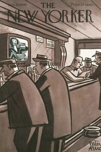 Постер с обложкой The New Yorker 29.01.1949