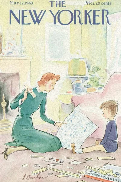 Постер с обложкой The New Yorker 12.03.1949
