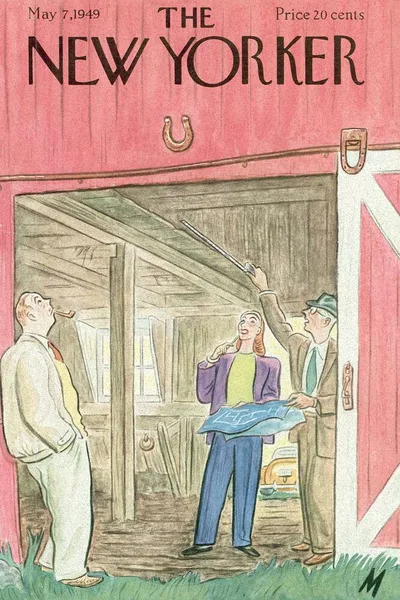 Постер с обложкой The New Yorker 07.05.1949