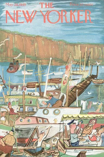 Постер с обложкой The New Yorker 28.05.1949