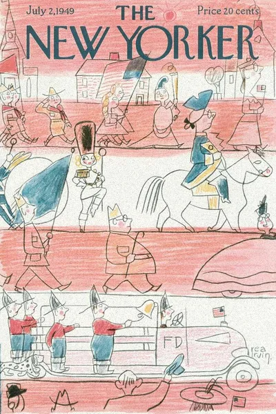 Постер с обложкой The New Yorker 02.07.1949