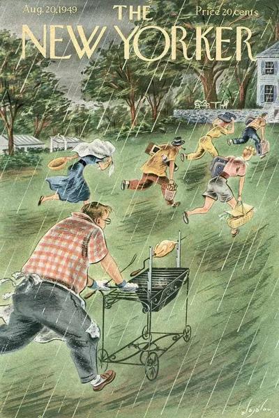 Постер с обложкой The New Yorker 20.08.1949