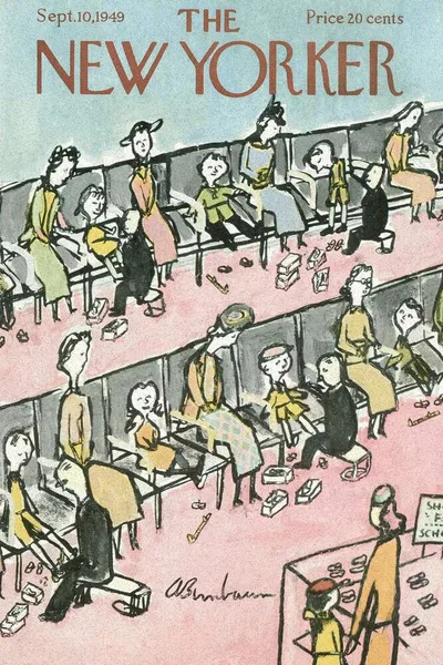 Постер с обложкой The New Yorker 10.09.1949