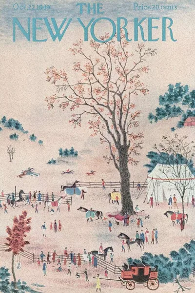 Постер с обложкой The New Yorker 22.10.1949