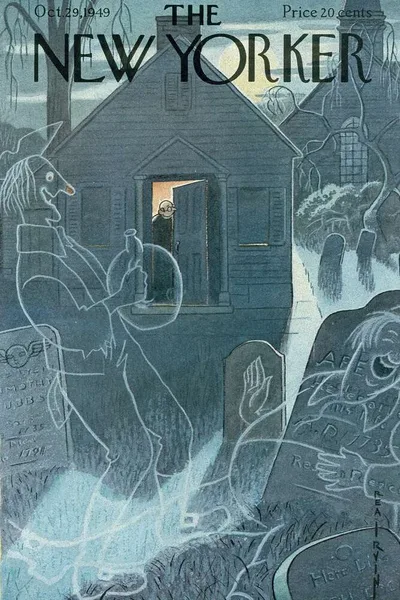 Постер с обложкой The New Yorker 29.10.1949
