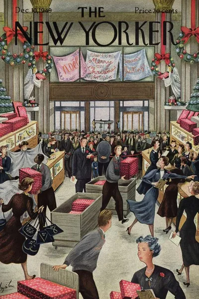 Постер с обложкой The New Yorker 10.12.1949