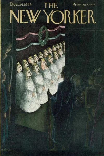 Постер с обложкой The New Yorker 24.12.1949