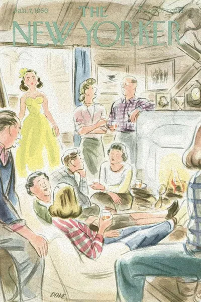 Постер с обложкой The New Yorker 07.01.1950