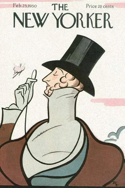 Постер с обложкой The New Yorker 25.02.1950