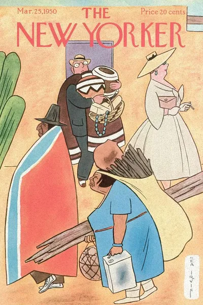 Постер с обложкой The New Yorker 25.03.1950