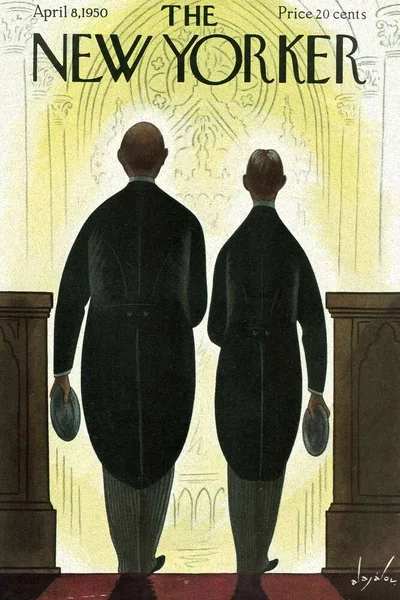 Постер с обложкой The New Yorker 08.04.1950