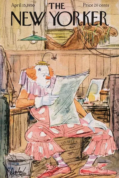 Постер с обложкой The New Yorker 15.04.1950