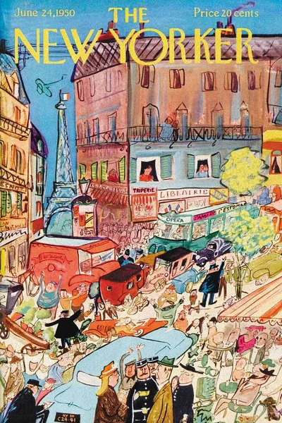Постер с обложкой The New Yorker 24.06.1950