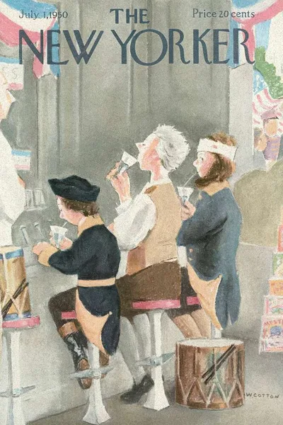 Постер с обложкой The New Yorker 01.07.1950