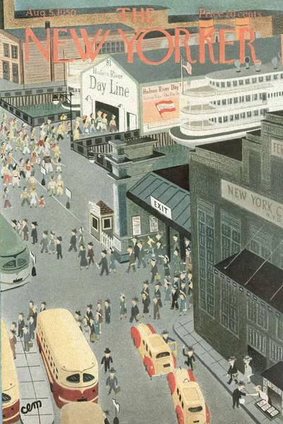 Постер с обложкой The New Yorker 05.08.1950
