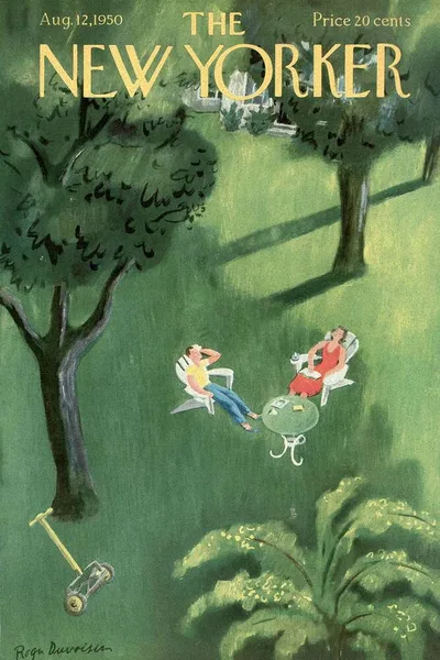 Постер с обложкой The New Yorker 12.08.1950