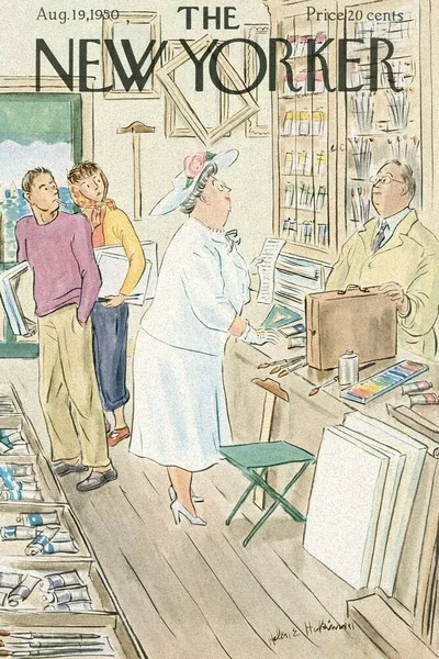 Постер с обложкой The New Yorker 19.08.1950