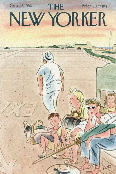Постер с обложкой The New Yorker 02.09.1950