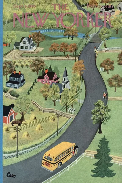 Постер с обложкой The New Yorker 09.09.1950