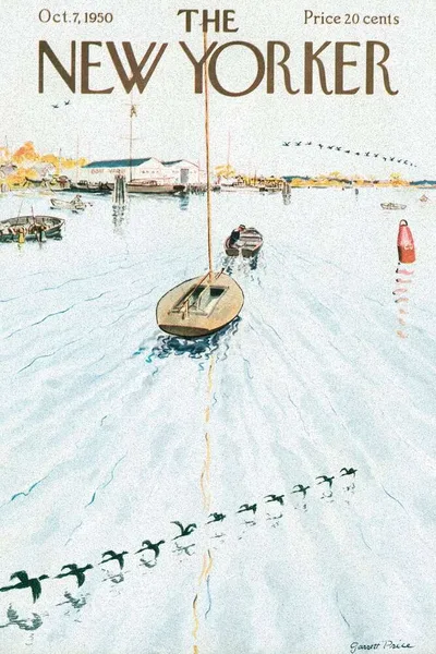 Постер с обложкой The New Yorker 07.10.1950