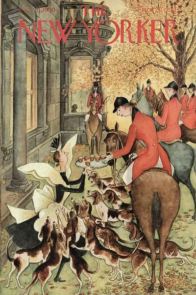Постер с обложкой The New Yorker 11.11.1950