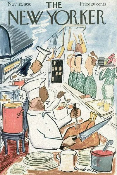 Постер с обложкой The New Yorker 25.11.1950