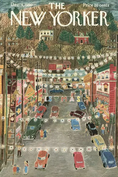 Постер с обложкой The New Yorker 09.12.1950