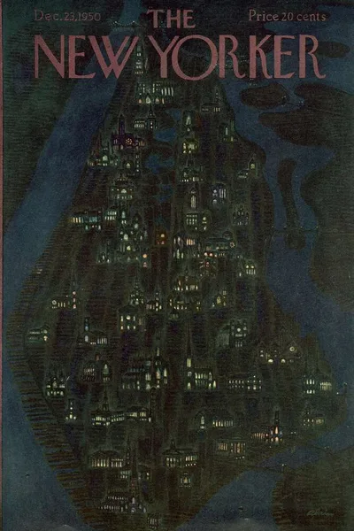Постер с обложкой The New Yorker 23.12.1950