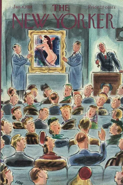 Постер с обложкой The New Yorker 06.01.1951