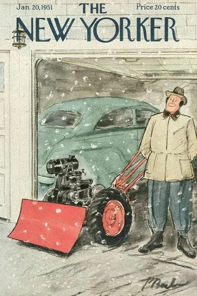 Постер с обложкой The New Yorker 20.01.1951