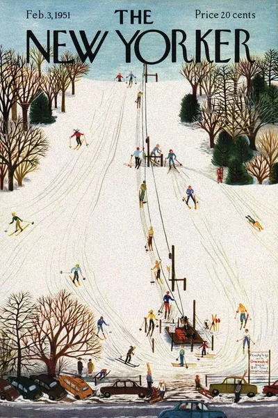 Постер с обложкой The New Yorker 03.02.1951