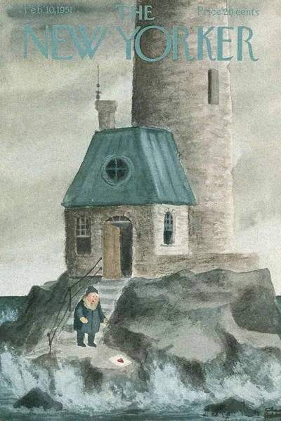 Постер с обложкой The New Yorker 10.02.1951