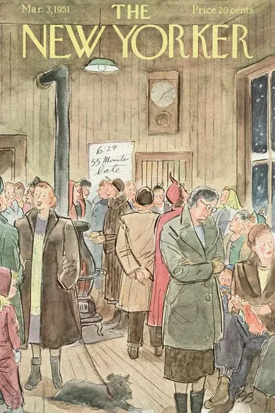Постер с обложкой The New Yorker 03.03.1951