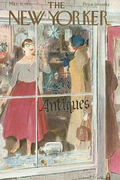 Постер с обложкой The New Yorker 31.03.1951