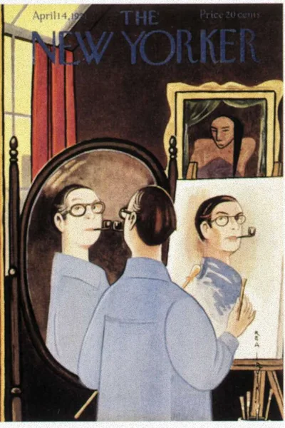 Постер с обложкой The New Yorker 14.04.1951