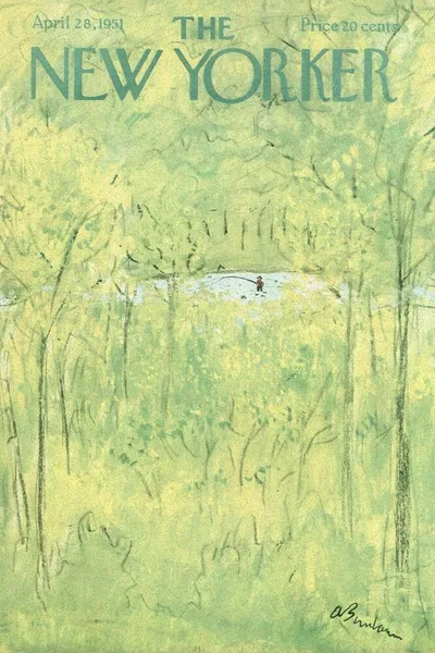 Постер с обложкой The New Yorker 28.04.1951