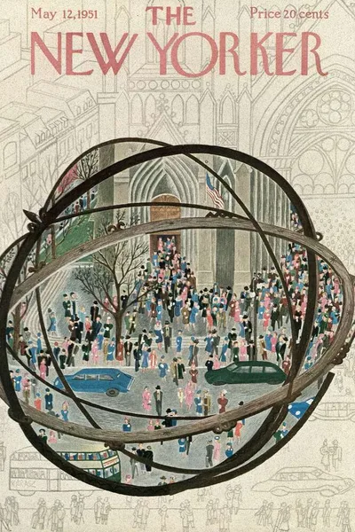 Постер с обложкой The New Yorker 12.05.1951