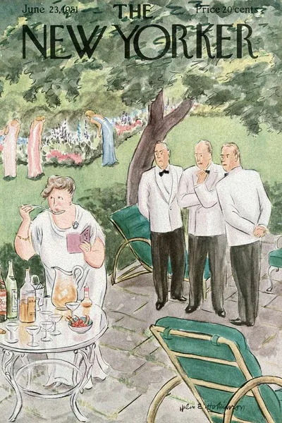 Постер с обложкой The New Yorker 23.06.1951