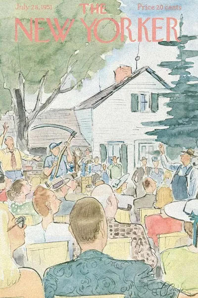 Постер с обложкой The New Yorker 28.07.1951