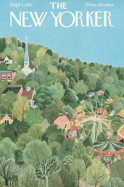 Постер с обложкой The New Yorker 01.09.1951