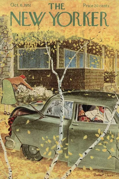 Постер с обложкой The New Yorker 06.10.1951