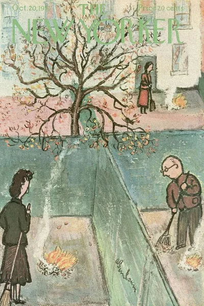 Постер с обложкой The New Yorker 20.10.1951