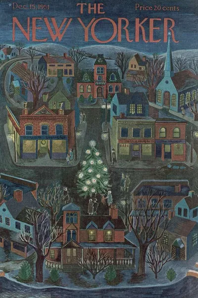 Постер с обложкой The New Yorker 15.12.1951
