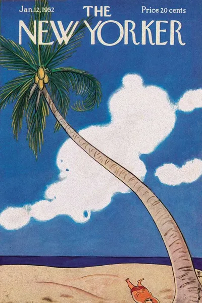 Постер с обложкой The New Yorker 12.01.1952