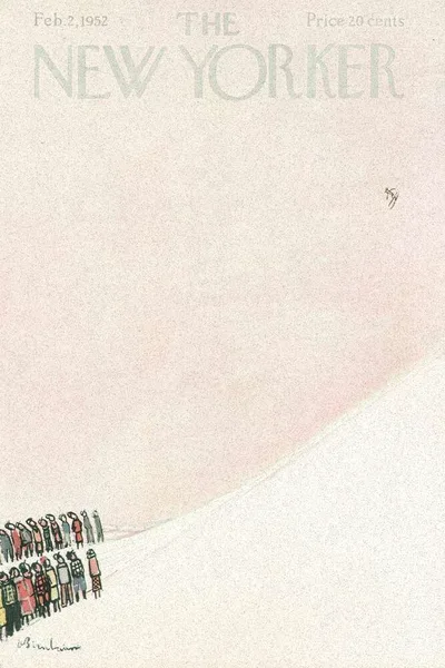 Постер с обложкой The New Yorker 02.02.1952