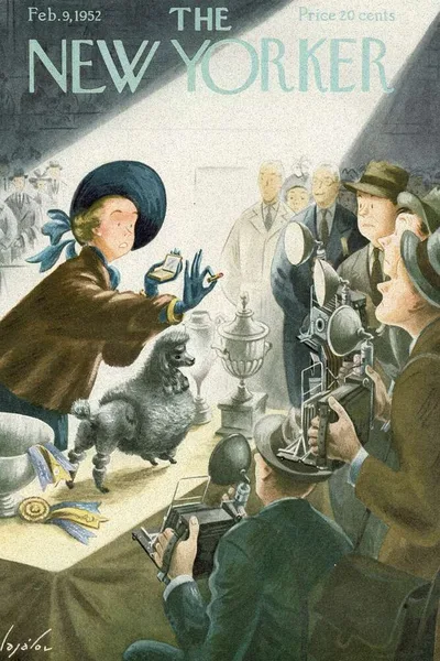 Постер с обложкой The New Yorker 09.02.1952
