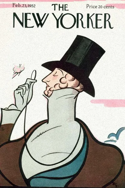 Постер с обложкой The New Yorker 23.02.1952