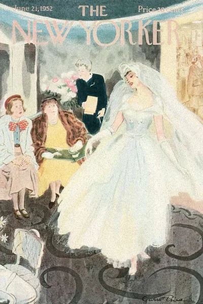 Постер с обложкой The New Yorker 21.06.1952